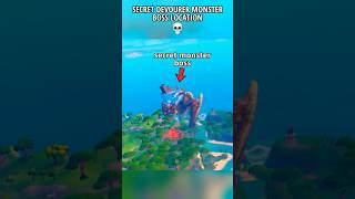 Secret Devourer Monster Boss Location In Fortnite Chapter 7 Season 2