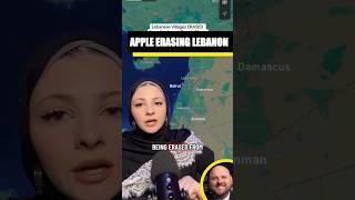 Lebanon Is Being Erased Off Maps