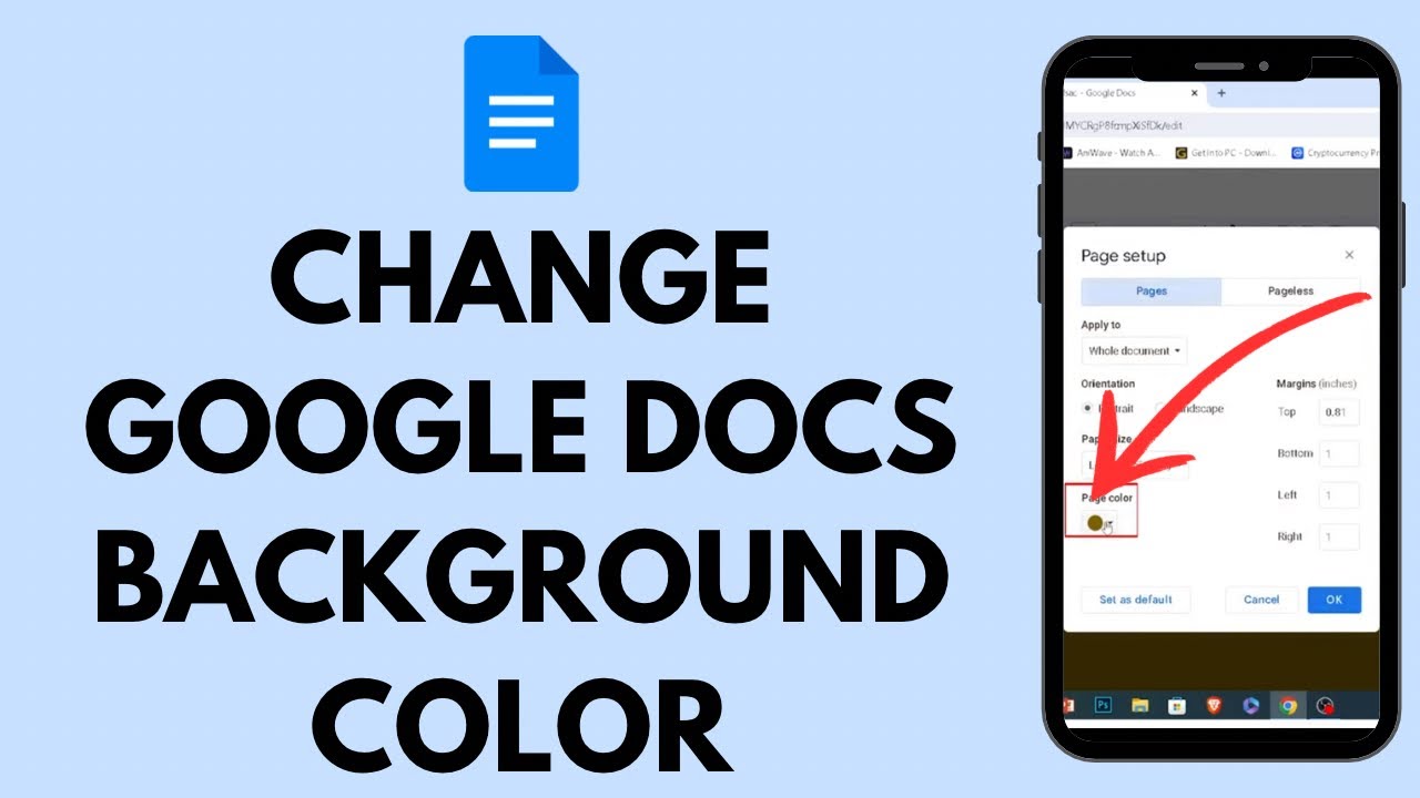 How to Change Google Docs Background Color (2024)? | Edit Background ...