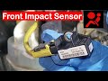 Cambiar Sensor de Impacto Frontal Después de Accidente. Right Front Impact Sensor After Crash. 42-11