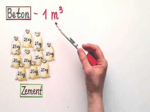 Video: Wie viel kosten 3 Kubikmeter Beton?