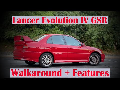 1996 Mitsubishi Lancer Evolution IV GSR - 5 Minute Car Reviews