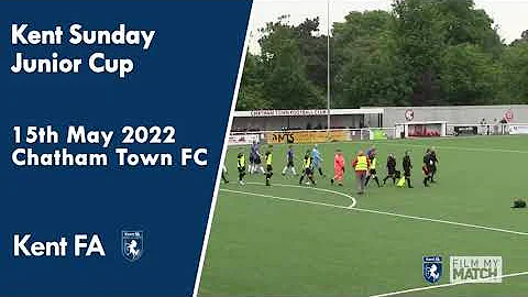 MATCH HIGHLIGHTS |  Kent Sunday Junior Cup Final,  Range Rover Sports v Park Regis, 15 May 22