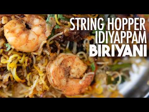 String hopper | Idiyappam Biriyani | Kravings