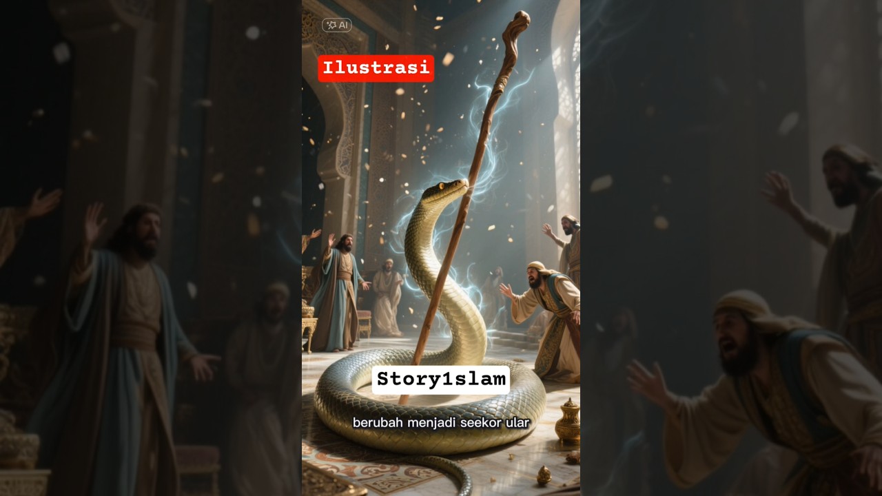 Prophet Moses answered the challenge from Pharaoh