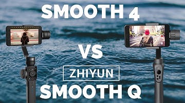Comparison - Zhiyun Smooth 4 vs Zhiyun Smooth Q Smartphone Gimbals