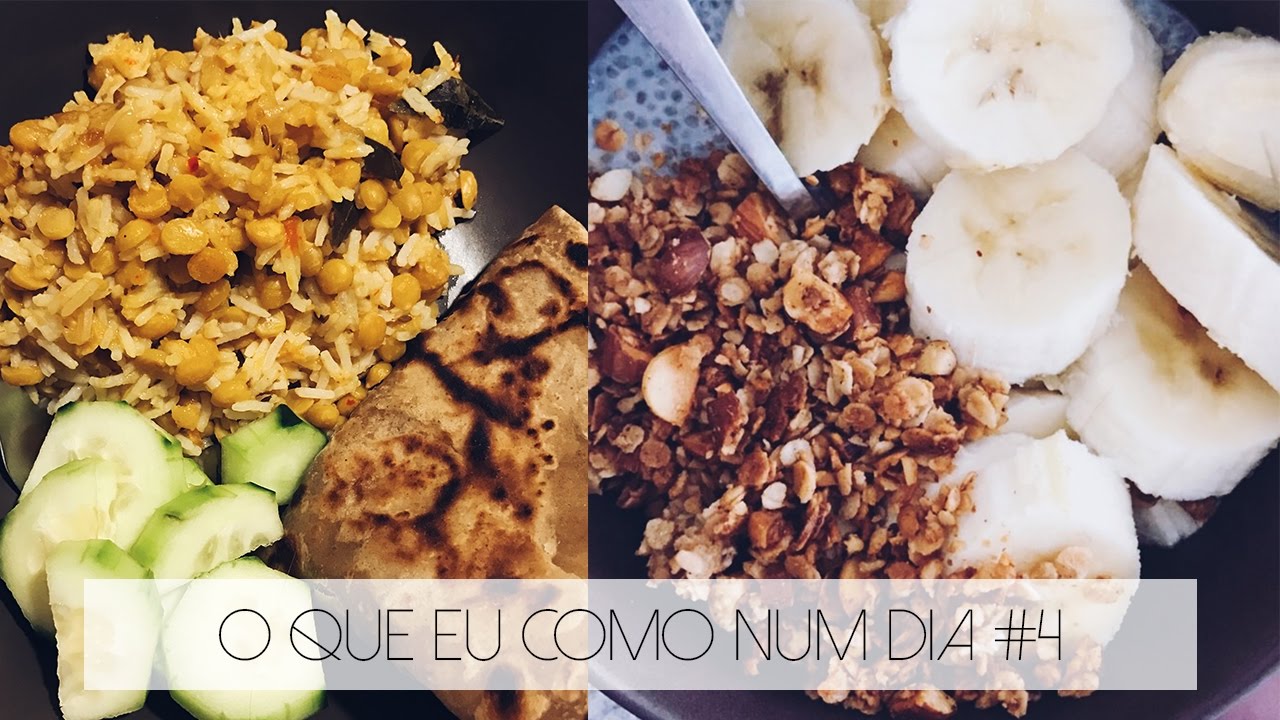 O QUE EU COMO NUM DIA #4 (COM A INÊS PIMENTEL)