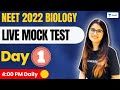 Live Mock Test | Day 1 | Biology | NEET 2022 | Target 360 | Seep Pahuja | Unacademy NEET