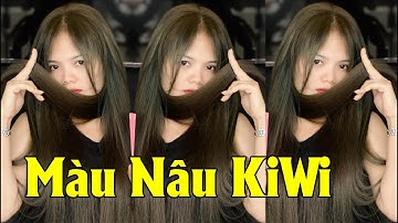 Nhuộm Màu Kiwi Trên Nền Tóc 2 Khúc Màu | Kevin Huy