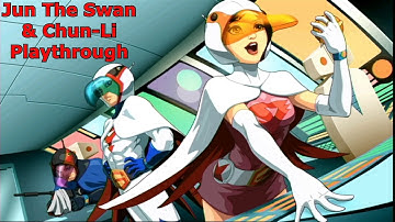 Jun The Swan & Chun-Li Playthrough | Tatsunoko Vs Capcom Gameplay | Tatsunoko Vs Capcom Playthrough