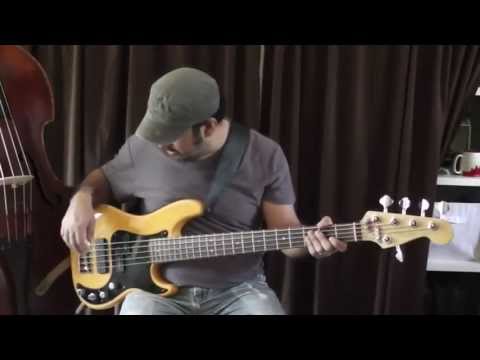 2005 Fender American Deluxe Precision V Bass Review