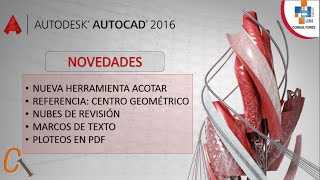 AUTOCAD 2016   NOVEDADES by CityIngenieria 3,848 views 8 years ago 12 minutes, 40 seconds