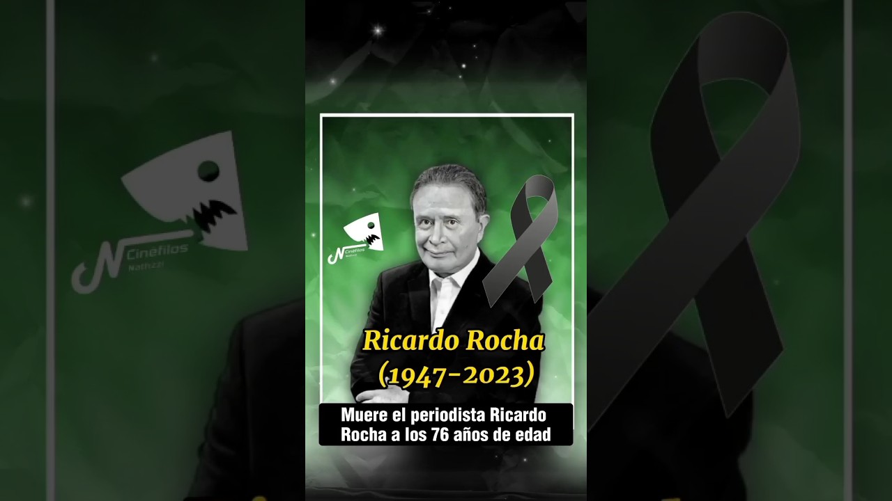 Falleció el periodista Ricardo Rocha 