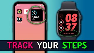 How to TRACK STEPS on Apple Watch and iPhone screenshot 4