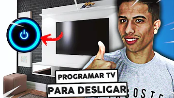 Como programar a televisão para desligar sozinha?