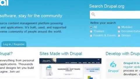 Content Management System: Drupal