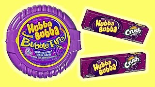 You'll Never See This Ever Again! Grape Gum Review  Hubba Bubba