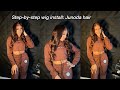 Step-By-Step closure wig install | Chocolate Brown Body Wave | Beginner Friendly FT Junoda Hair