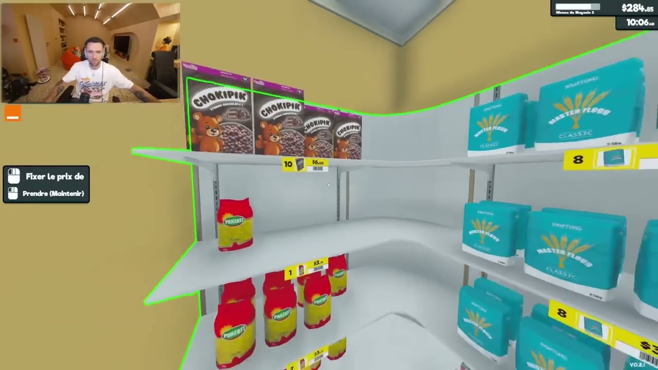 Supermarket Simulator Squeezie