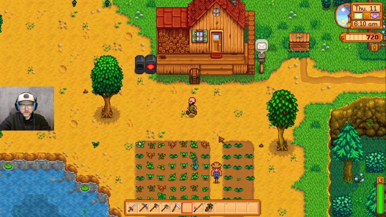 Stardew Valley - Episode #5 - Pet Cat Wilderness Playthrough - Let's