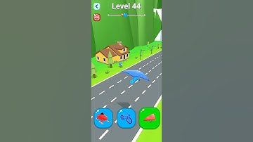 shape shifting game all levels gameplay android iOS walkthrough #short #funny #gaming