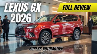 $88,000 Lexus GX 2026 | Luxury SUV with Off-Road Power & Next-Gen Features