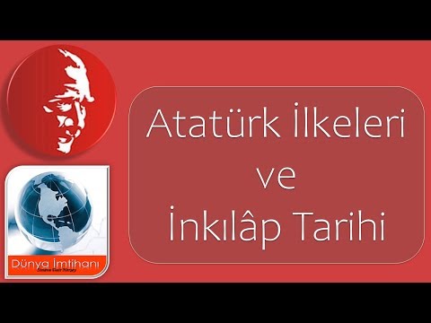 ATATÜRK İLKELERİ VE İNKILÂP TARİHİ / ÖZET ANLATIM