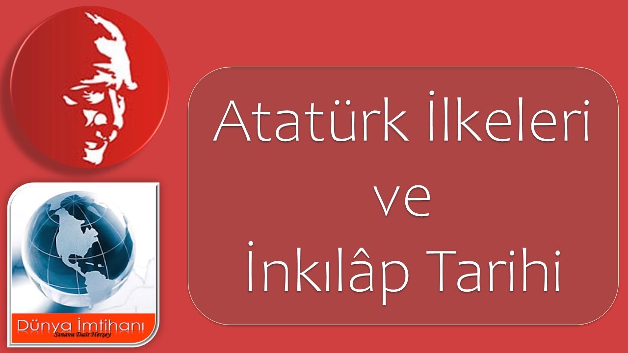 ATATÜRK İLKELERİ VE İNKILÂP TARİHİ / ÖZET ANLATIM