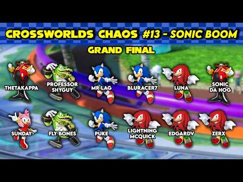 Sonic Racing CrossWorlds - CrossWorlds Chaos #13 - Sonic Boom | Grand Final