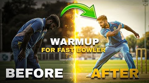 The Perfect Warm-Up Routine for Fast Bowlers (Zero Injuries | Maximum Speed)