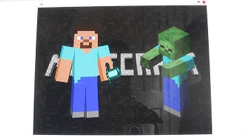 Minecraft Steve vs. Zombie - Minecraft animation using Scratch
