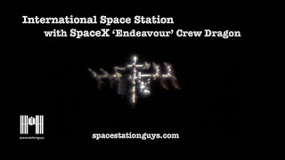 International Space Station and SpaceX Crew Dragon Demo-2 mission