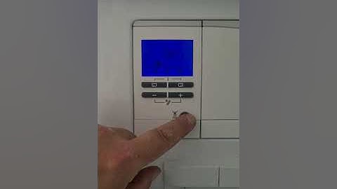 How to control a Vaillant ecotec plus heat only boiler.