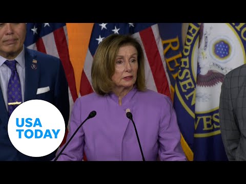 Nancy Pelosi addresses Taiwan trip, China’s response | USA TODAY