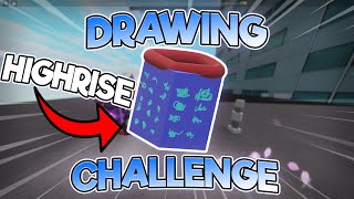 ROBLOX PARKOUR DRAWING CHALLENGE