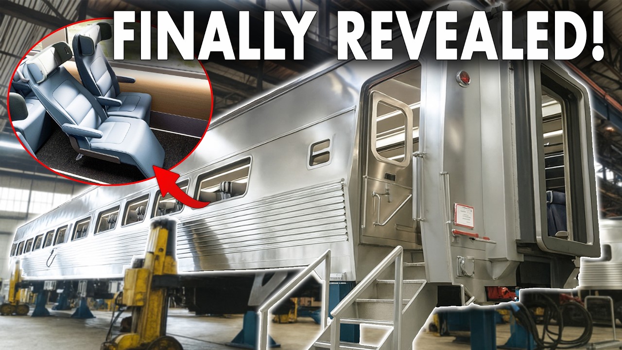 Большое объявление! Amtrak запускает новый парк поездов для дальних перевозок