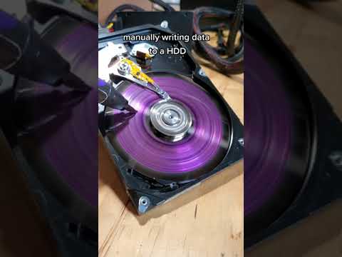 Manually Writing Data To A HDD Kinda Shorts
