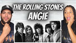 Video thumbnail of "WOW!| FIRST TIME HEARING The Rolling Stones  - Angie REACTION"