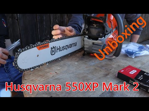 Wir haben eine Husqvarna?! | Husqvarna 550 XP Mark 2 Unboxing | HBNB-Motorsägen
