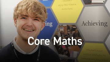 Core Maths - Virtual Open Evening - The Sixth Form @ Woodkirk Academy