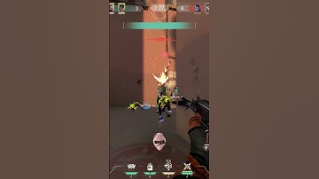 Insane trigger discipline #valorant #shorts