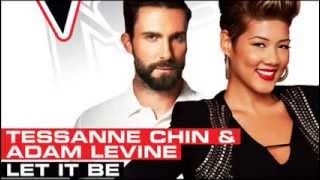 Miniatura de vídeo de "Tessanne Chin & Adam Levine - Let It Be."