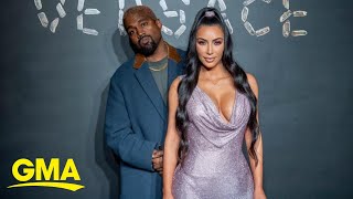 New details on Kim Kardashian and Kanye West's divorce l GMA