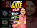 Let's Crack GATE 2027 कितने घंटे रोज पढ़े ? कितने Lectures देखे ? Revision कैसे करे ? #gcentrick