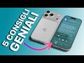 5 CONSIGLI GENIALI per DOMINARE il tuo iPhone - Episodio 2