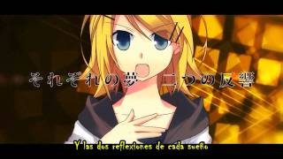 Kagamine Rin & Len - Enclosure HD sub español + MP3 chords