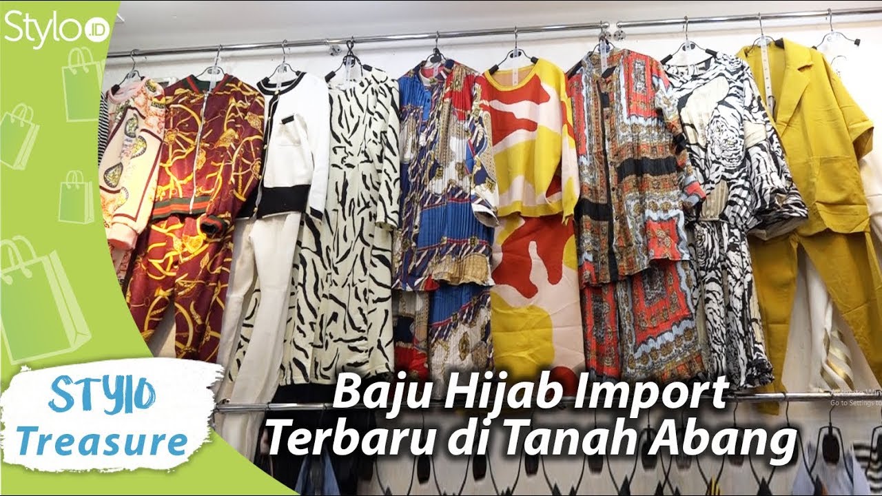  Baju  Hijab  Impor di Tanah  Abang  Jadi Tren Fashion 2021 