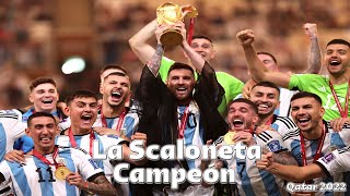 Santi Carosia - La Scaloneta Campeón (Video Oficial)