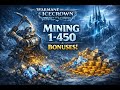 WotLK Warmane Icecrown - How to level Mining 1 to 450 (x3) and Bonuses
