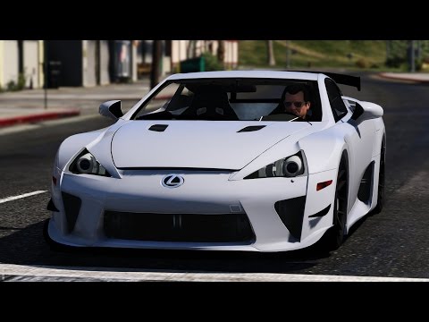 GTA V Lexus LFA Nurburgring Package Mod